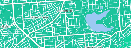 Map showing the location of Proform Kitchens in Holden Hill, SA 5088