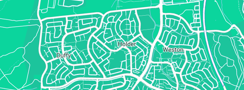 Map showing the location of B Mace Garden Maintenance in Holder, ACT 2611