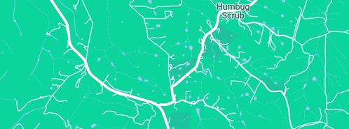 Map showing the location of Humbug Scrub Wildlife Sanctuary Inc. in Humbug Scrub, SA 5114