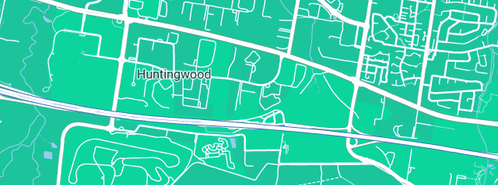 Map showing the location of Krispy Kreme Australia Corporate Office in Huntingwood, NSW 2148