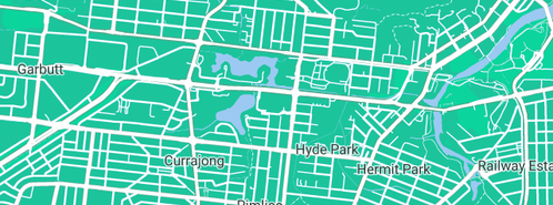 Map showing the location of All North Hearing in Hyde Park Castletown, QLD 4812