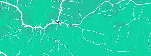 Map showing the location of Turbo Treefelling in Ilkley, QLD 4554