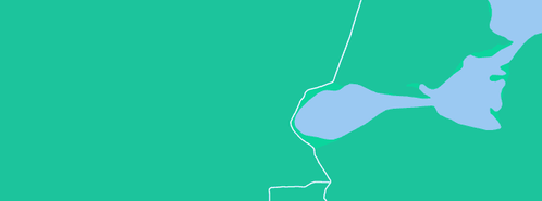 Map showing the location of Dhilba Guuranda-Innes National Park in Inneston, SA 5577