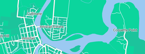 Map showing the location of The Smart Electrical UHM in Innisfail Estate, QLD 4860