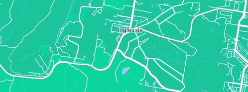 Map showing the location of Animal Welfare League NSW in Ingleside, NSW 2101