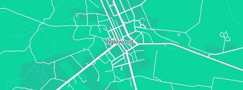 Map showing the location of Dorevitch Pathology in Inglewood, VIC 3517