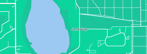 Map showing the location of Abrolhos Island Charters in Jandabup, WA 6077