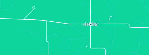 Map showing the location of BP Imports in Jackitup, WA 6335