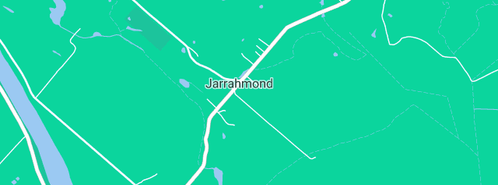 Map showing the location of Orbost Superspread in Jarrahmond, VIC 3888
