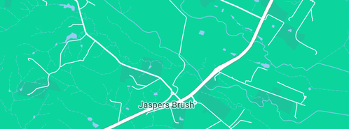 Map showing the location of Jones W F in Jaspers Brush, NSW 2535