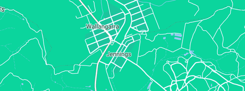 Map showing the location of NSW Agriculture in Jennings, QLD 4383