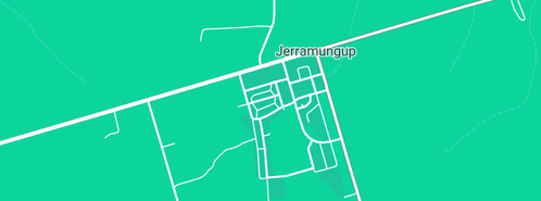 Map showing the location of Jerramungup Shire in Jerramungup, WA 6337