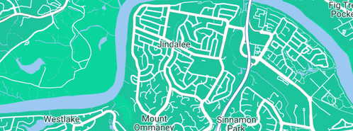 Map showing the location of Urban Art Projects in Jindalee, QLD 4074