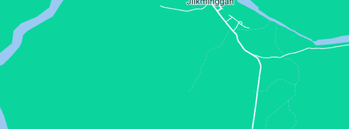 Map showing the location of Jilkminggan Community Aboriginal Corporation in Jilkminggan, NT 852
