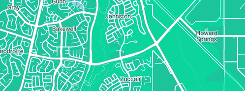 Map showing the location of AJ Simpson in Johnston, NT 832