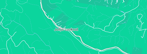 Map showing the location of Jolly's Lookout in Jollys Lookout, QLD 4520