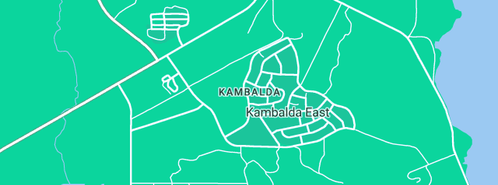 Map showing the location of Cherrick Transport in Kambalda West, WA 6442