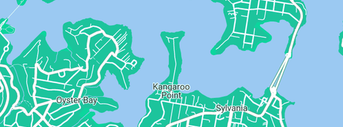 Map showing the location of J Brookfield in Kangaroo Point, NSW 2224