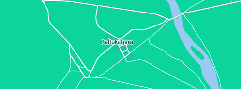 Map showing the location of Len Beadells Grader in Kaltukatjara, NT 872