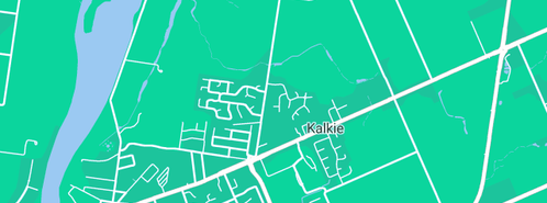 Map showing the location of Heidke A C & W F & B E in Kalkie, QLD 4670