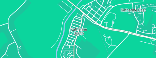 Map showing the location of Northern Australian Helicopter in Katherine South, NT 850