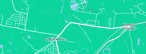 Map showing the location of Bredero Shaw Australia in Kembla Grange, NSW 2526