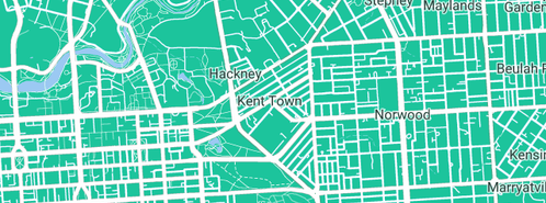 Map showing the location of Mostly Kids in Kent Town, SA 5067