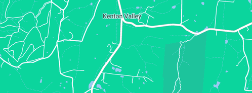Map showing the location of Kenton Valley Golf Course in Kenton Valley, SA 5233