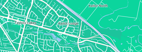 Map showing the location of Cybernetics International Pty Ltd in Keilor Lodge, VIC 3038