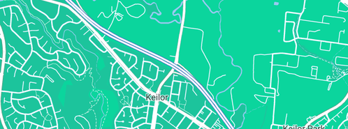 Map showing the location of Office Ribbon & Inks in Keilor, VIC 3036