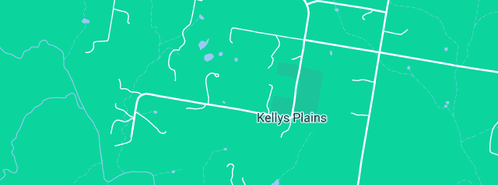 Map showing the location of Foxtail Productions in Kellys Plains, NSW 2350