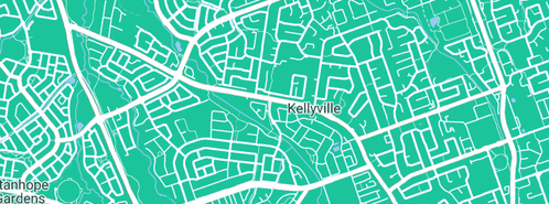 Map showing the location of Resort Pools in Kellyville, NSW 2155