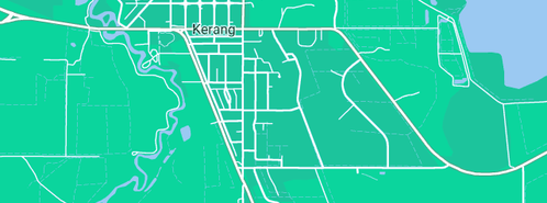 Map showing the location of Sprinklers On Line in Kerang, VIC 3579