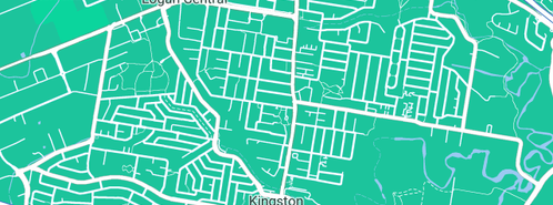 Map showing the location of Guardian Screens & Shutters in Kingston, QLD 4114