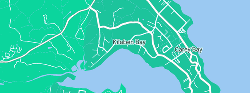 Map showing the location of Gold Diggers Safaris in Kilaben Bay, NSW 2283