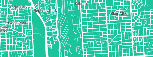 Map showing the location of Service Locate Pty Ltd in Kilburn North, SA 5084