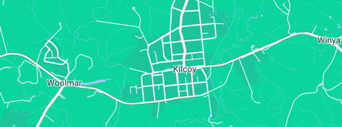 Map showing the location of Kilcoy Pastoral Company Ltd in Kilcoy, QLD 4515
