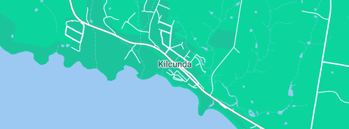 Map showing the location of Kilcunda Surf Beach Carpark in Kilcunda, VIC 3995