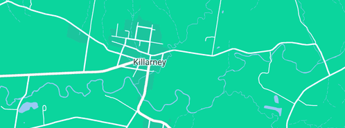 Map showing the location of Helicopter Windows Pty Ltd in Killarney, QLD 4373