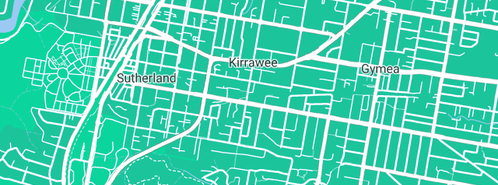 Map showing the location of Kirrawee Prestige Smash Repairs in Kirrawee, NSW 2232
