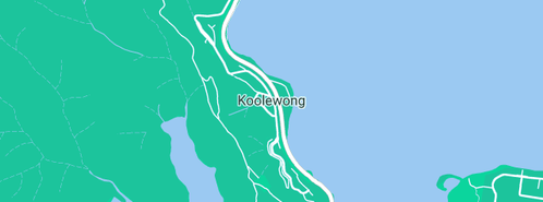 Map showing the location of Jerry O'Neill in Koolewong, NSW 2256