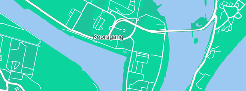 Map showing the location of Hammersley Australia in Kooragang, NSW 2304