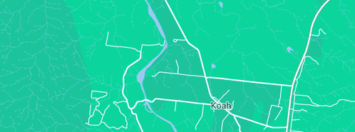 Map showing the location of Hardwood and Stone Features FNQ in Koah, QLD 4881