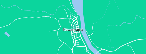 Map showing the location of Australia Post - Kowanyama LPO in Kowanyama, QLD 4892