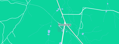 Map showing the location of Knowsley Airpark in Knowsley, VIC 3523