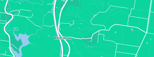 Map showing the location of Southern Cross Botanicals in Knockrow, NSW 2479