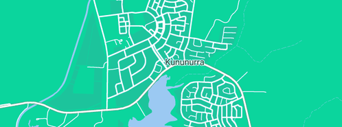Map showing the location of Macka's Barra Camp in Kununurra, WA 6743
