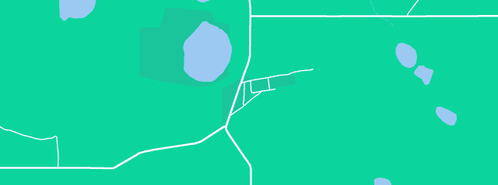 Map showing the location of Gibbs M E in Kulikup, WA 6244