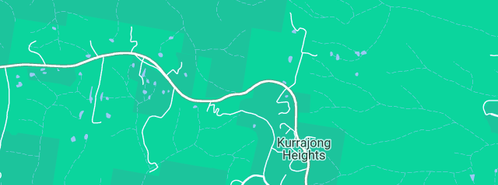 Map showing the location of GASCOIGNE P W in Kurrajong Heights, NSW 2758