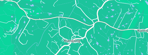Map showing the location of Ultradrilling P/L in Kurrajong, NSW 2758